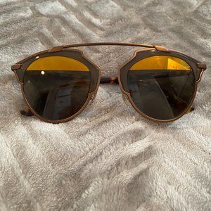 Dior So Real Split Lens Mirrored Sunglasses